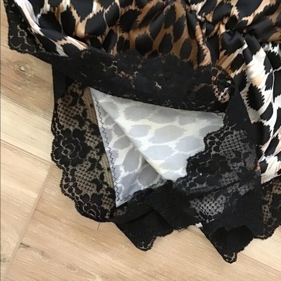 Vintage 80s Lady Cameo Leopard Teddy/Bodysuit S/M - Picture 5 of 8